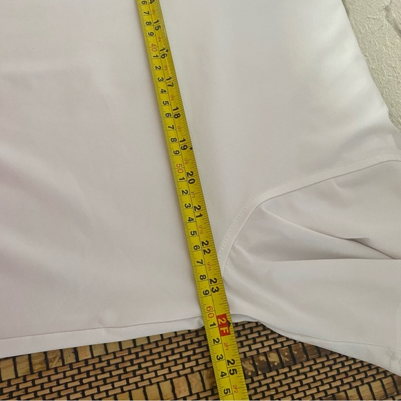 Peter Millar White Polo Shirt Size Large Classic Short Sleeve‎ Golf Casual - Picture 8 of 9